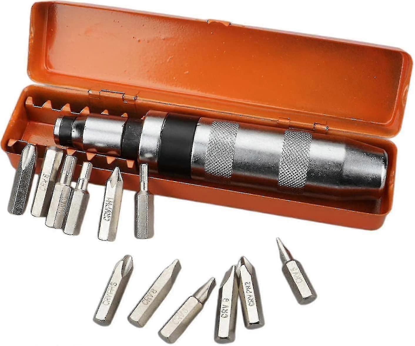 13 Piece Screwdriver Bit Set With Sockets And Tool Case Heavy Duty Precision Magnetic Screwdriver Bits