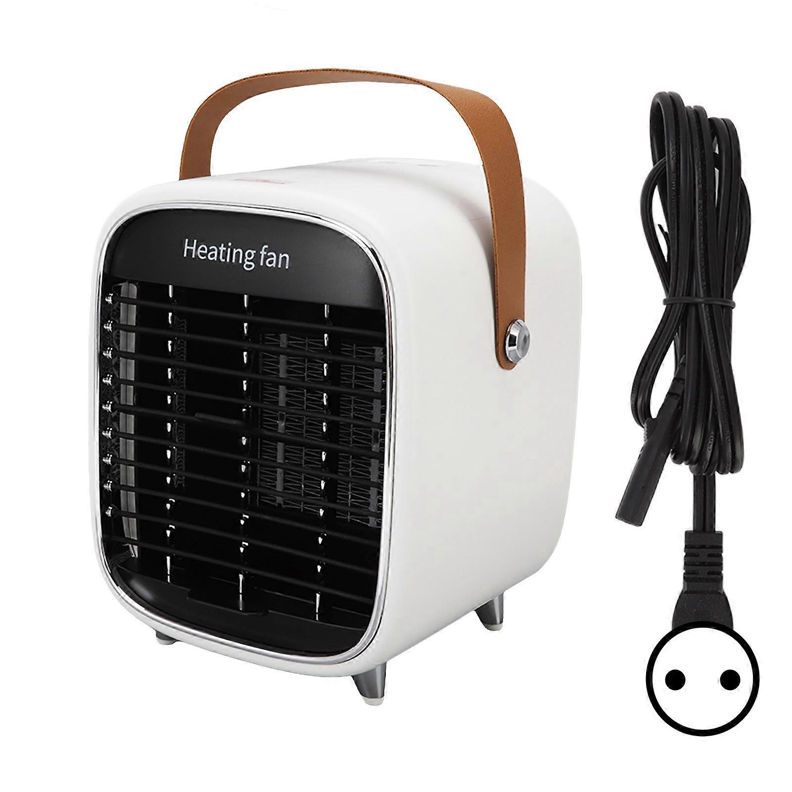 Chauffage d’appoint Mini Léger Portable Protection contre la Surchauffe Moderne Chauffage Électrique Blanc EU Plug 220V