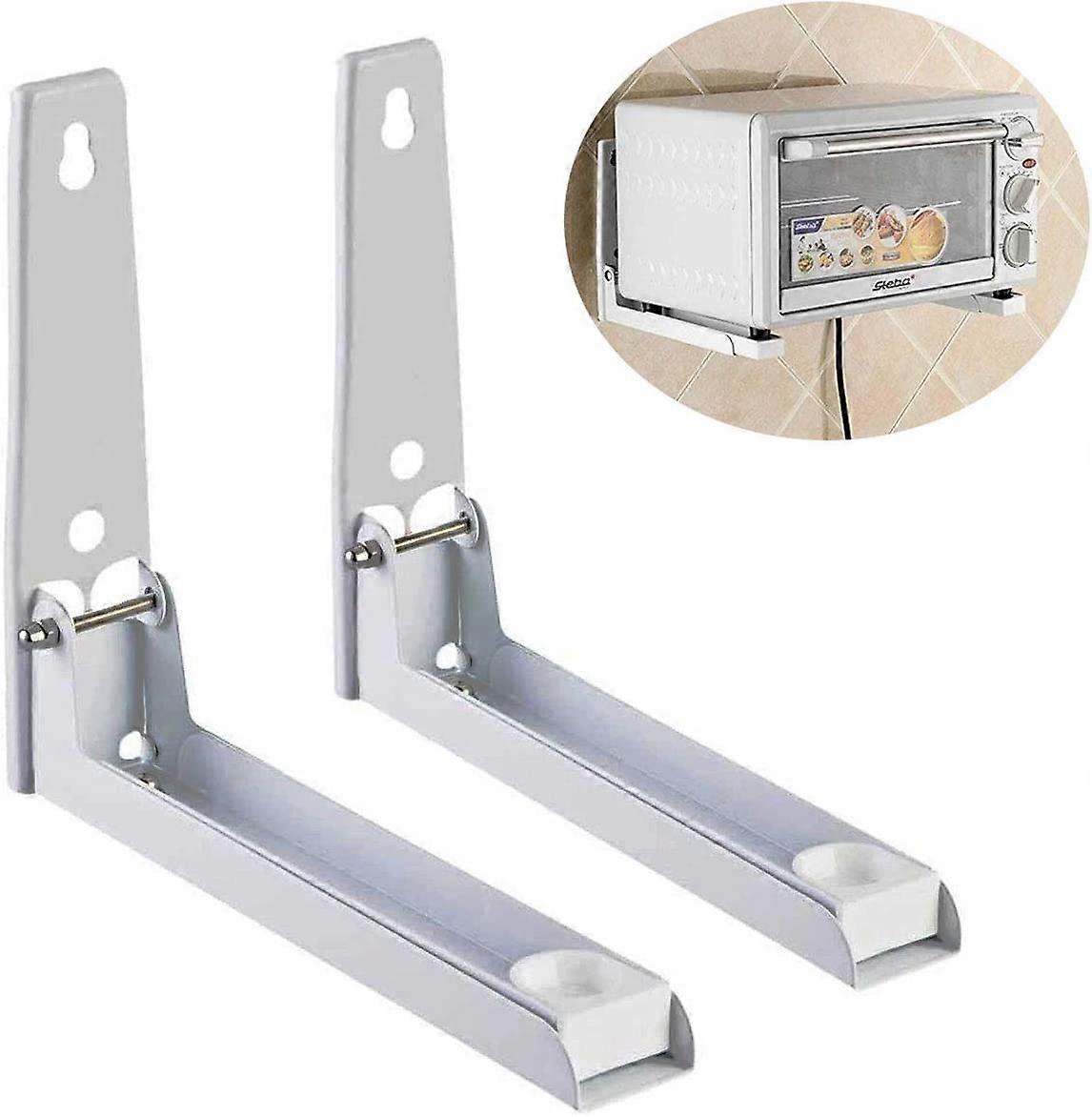 Microwave Folding Wall Mount Bracket - White