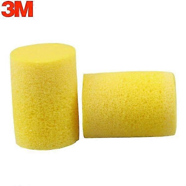 3m Ear Classic Earplugs, 50 pairs packed in pairs, Yellow, Snr  28db, hearing protection
