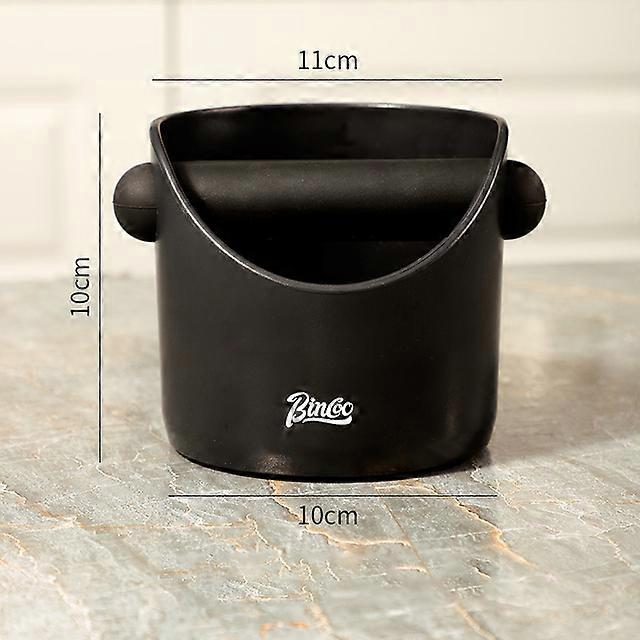 Coffee Grinder Knock Box Anti Slip Coffee Grind Dump Bin for Espresso Residue with Detachable Knock Bar Coffee Accessories Tools