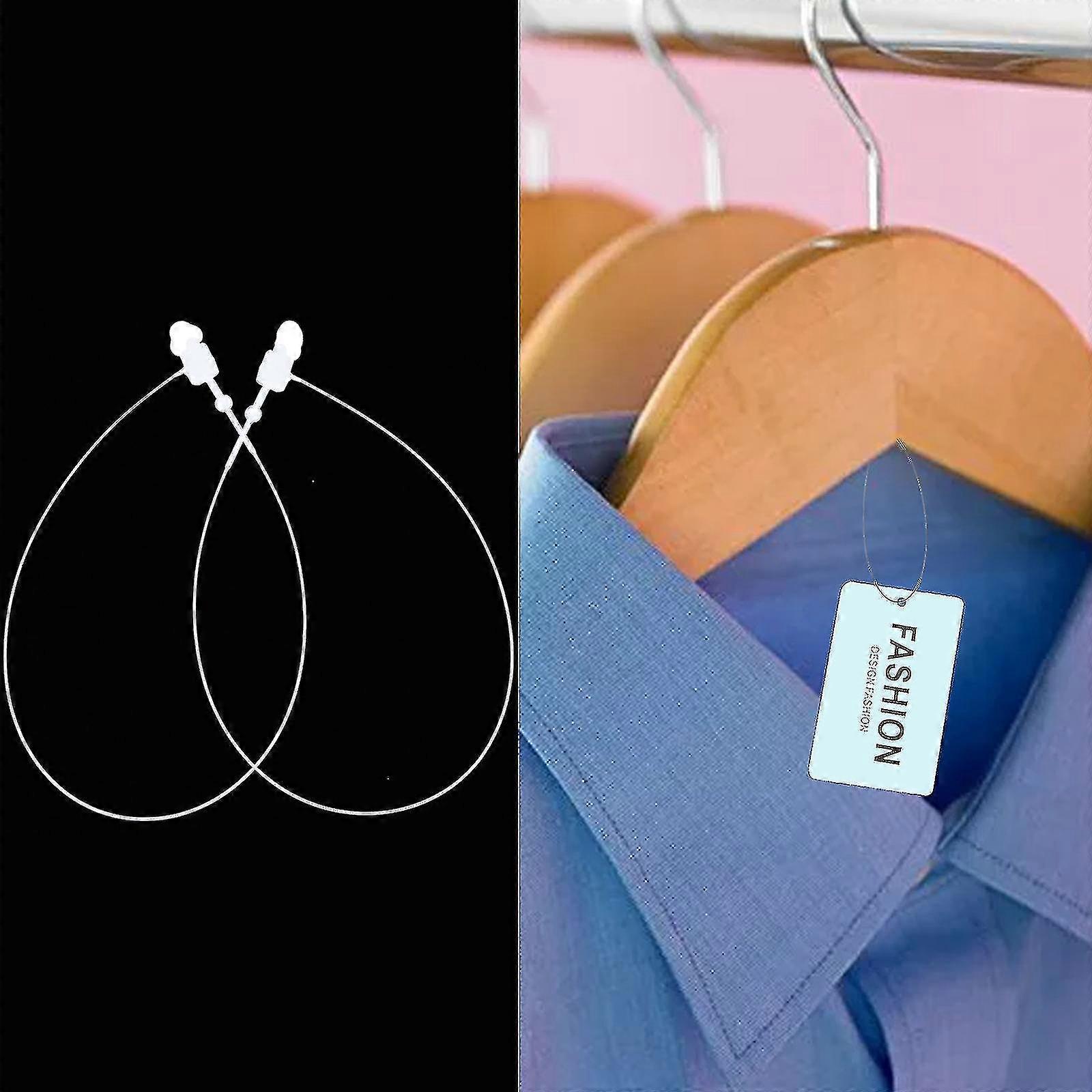 5000pcs/box Hang Tag Loop Pin Sng Ticket Snap Fastener Hangtags Lanyard Rope