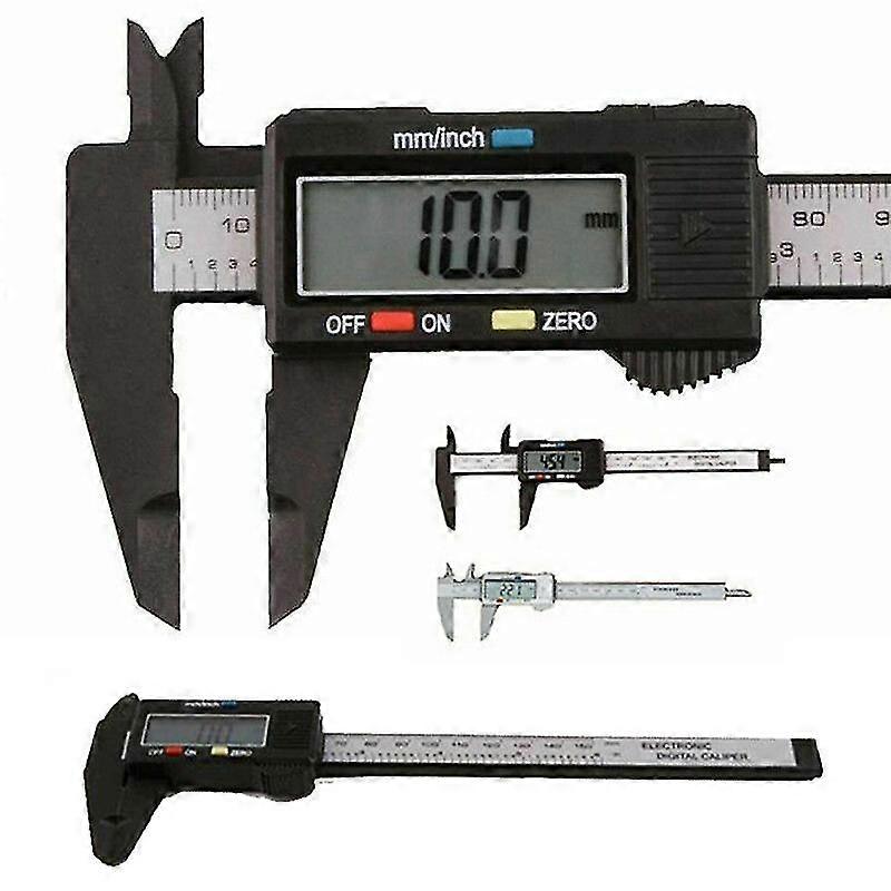 6' Digital Vernier Caliper 150mm Stainless Steel Micrometer Electronic Tools UK