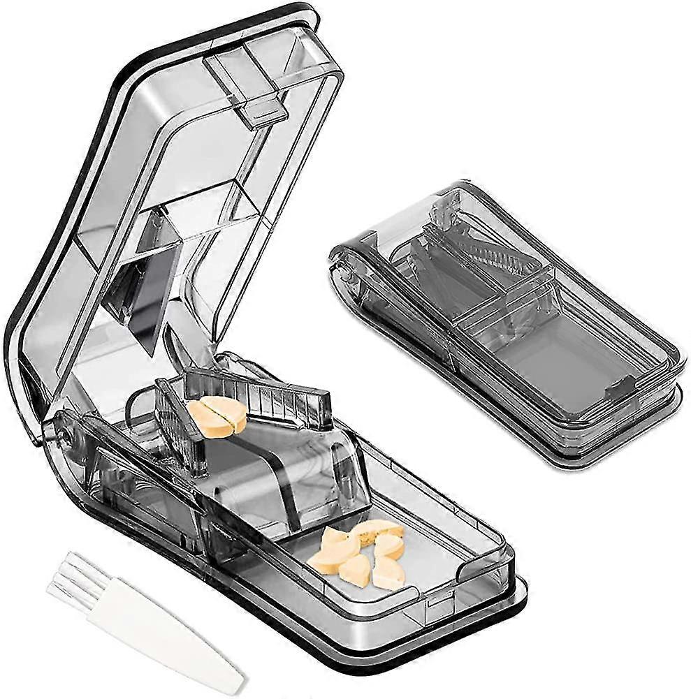 Pill Cutter For Small And Large Pills, Pill Separator With Blade To Split Your