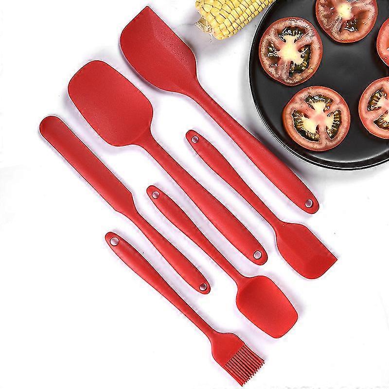 6 Pieces Silicone Spatula Set