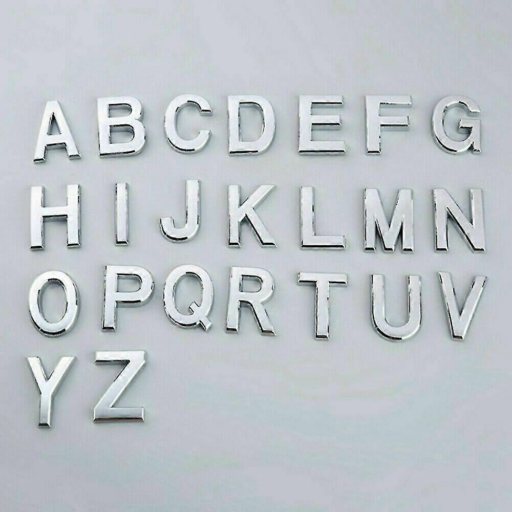 5cm Sign Tab Abs Large Letter Uppercase Alphabet For House Number Sign Diy