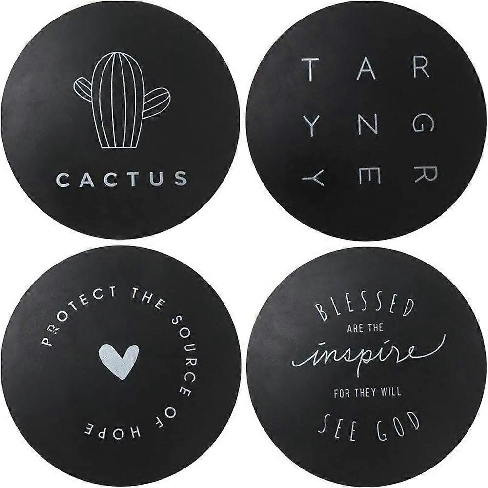 Door Stop Wall Protector (4 Pack), for protecting walls, silent