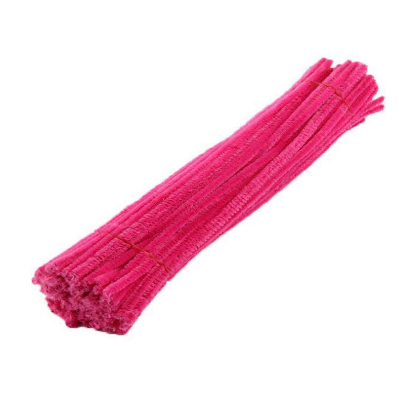 100 Pipe Cleaners in 24 Colors Pipe Cleaners Value Multicolor Chenille Stems