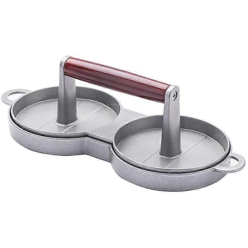Hamburger Press, Chopped Steak Burger Press with Double Mold, 12cm