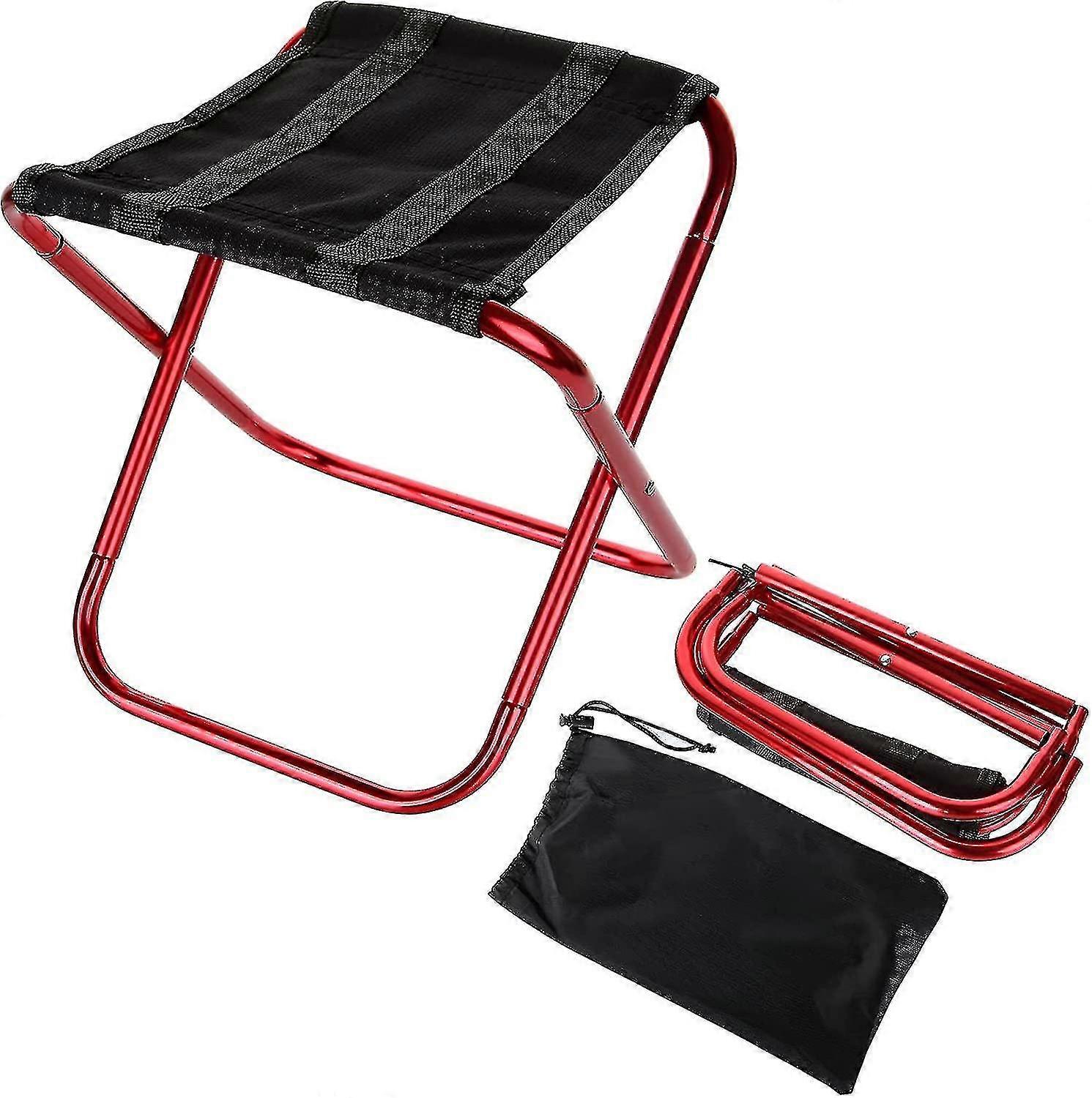 Camping Folding Stool, Mini Outdoor Portable Folding Camping Stool With Carry Bag For Outdoor, Fishing, Picnic