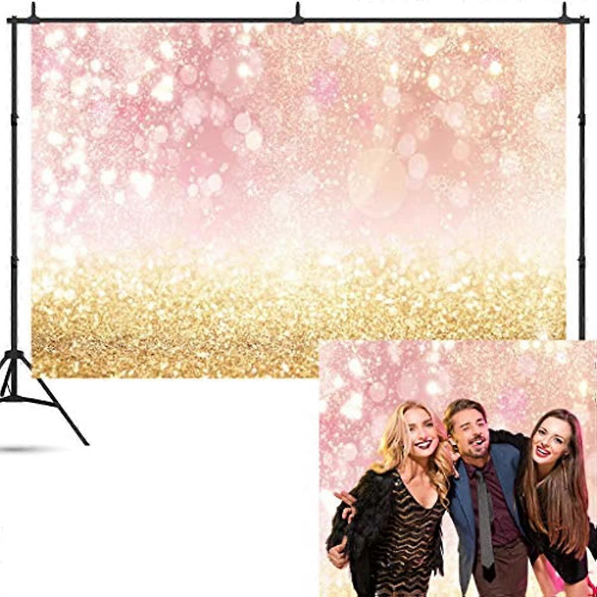 7x5ft Photography Backdrop - Glitter Photo Backdrop - Photo Studio & Party Backdrop Photography Background - Picture Backdrop Photo Background for Pho