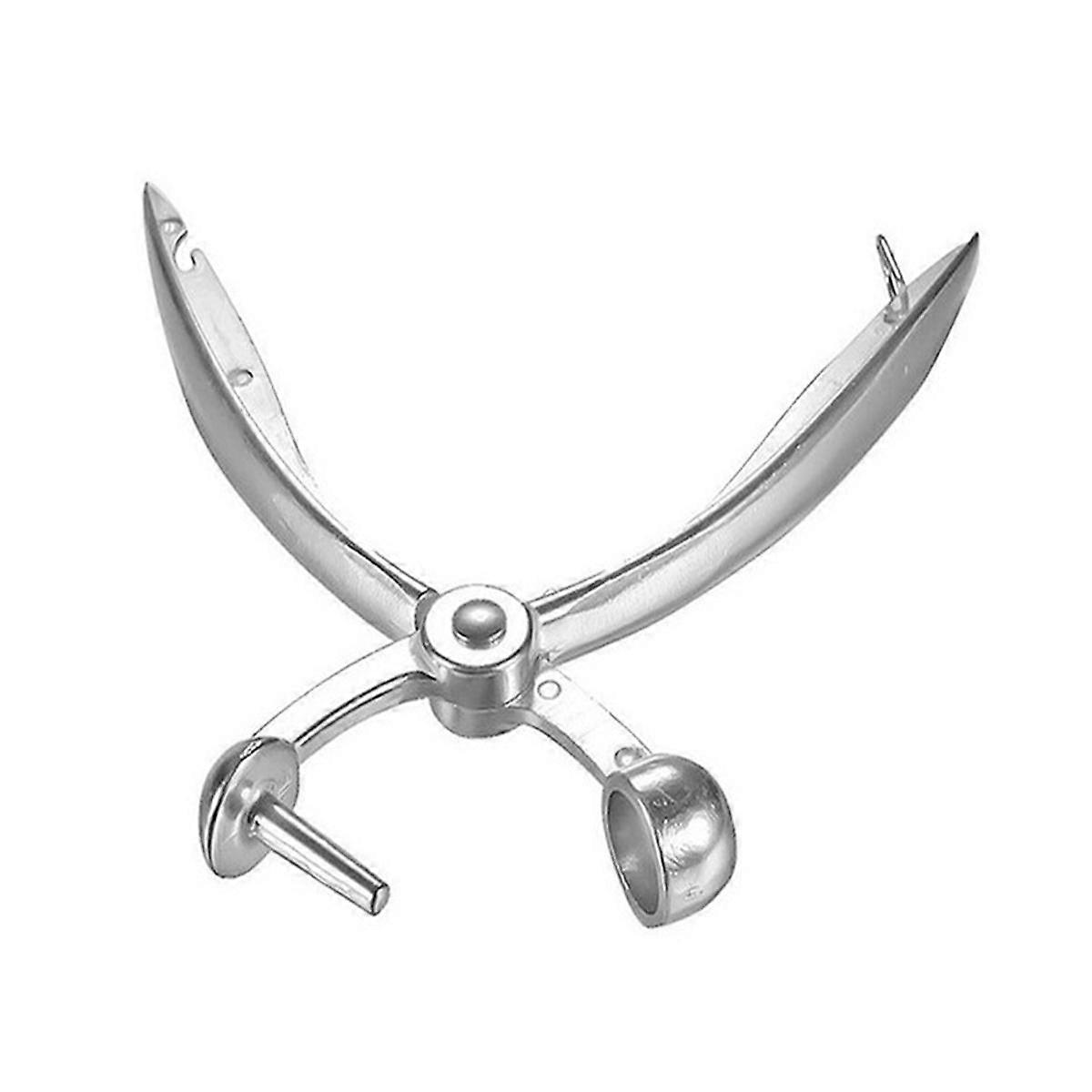 1 قطعة الفضة المعدنية الكرز بيتر حفرة الزيتون سهلة المزيل اليد إزالة الأساسية أداة المطبخ الفاكهة الخضروات كوررز بيتر