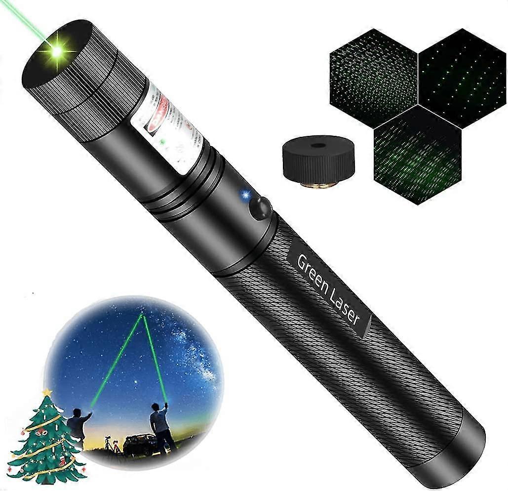 Torches Green High Power Rechargeable Torch Adjustable Focus Flashlight Tw