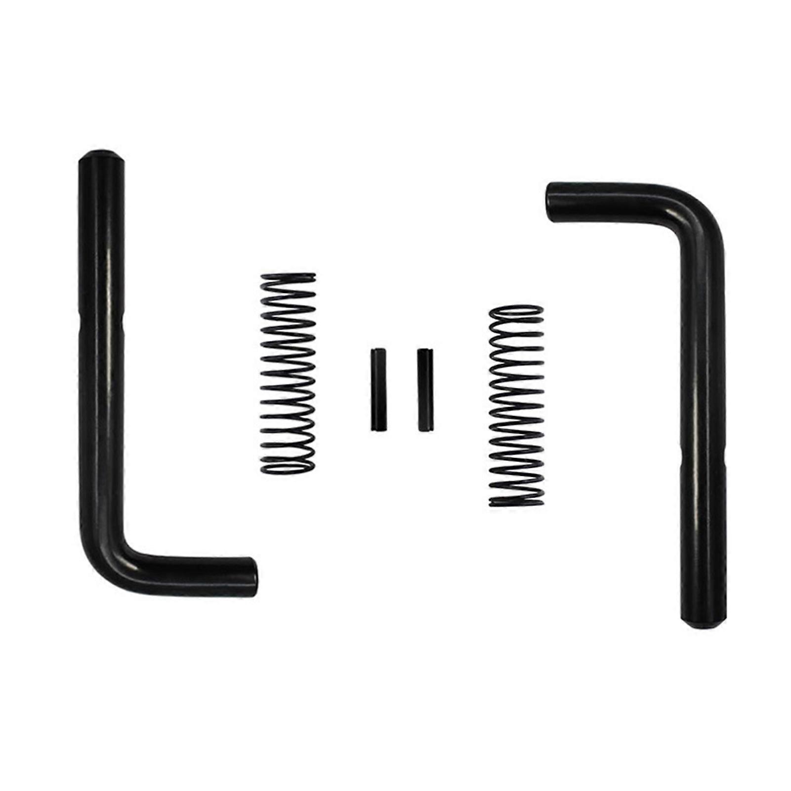 2 Sets Trailer Gate Spring Latch Repair Kit High Strength Rustproof Simple Installation Door Security Latch Repair Tool