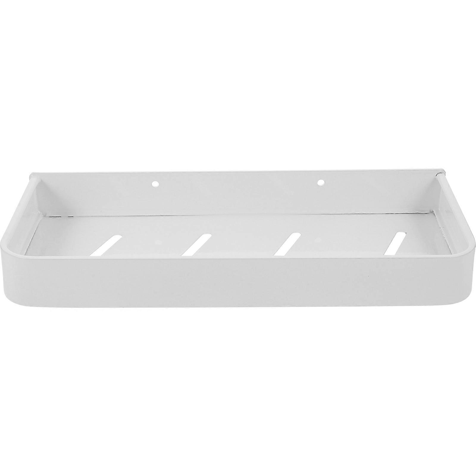 1 Set Non Punch Storage Rack Kitchen Bathroom Wall-mounted Holder (30CM)