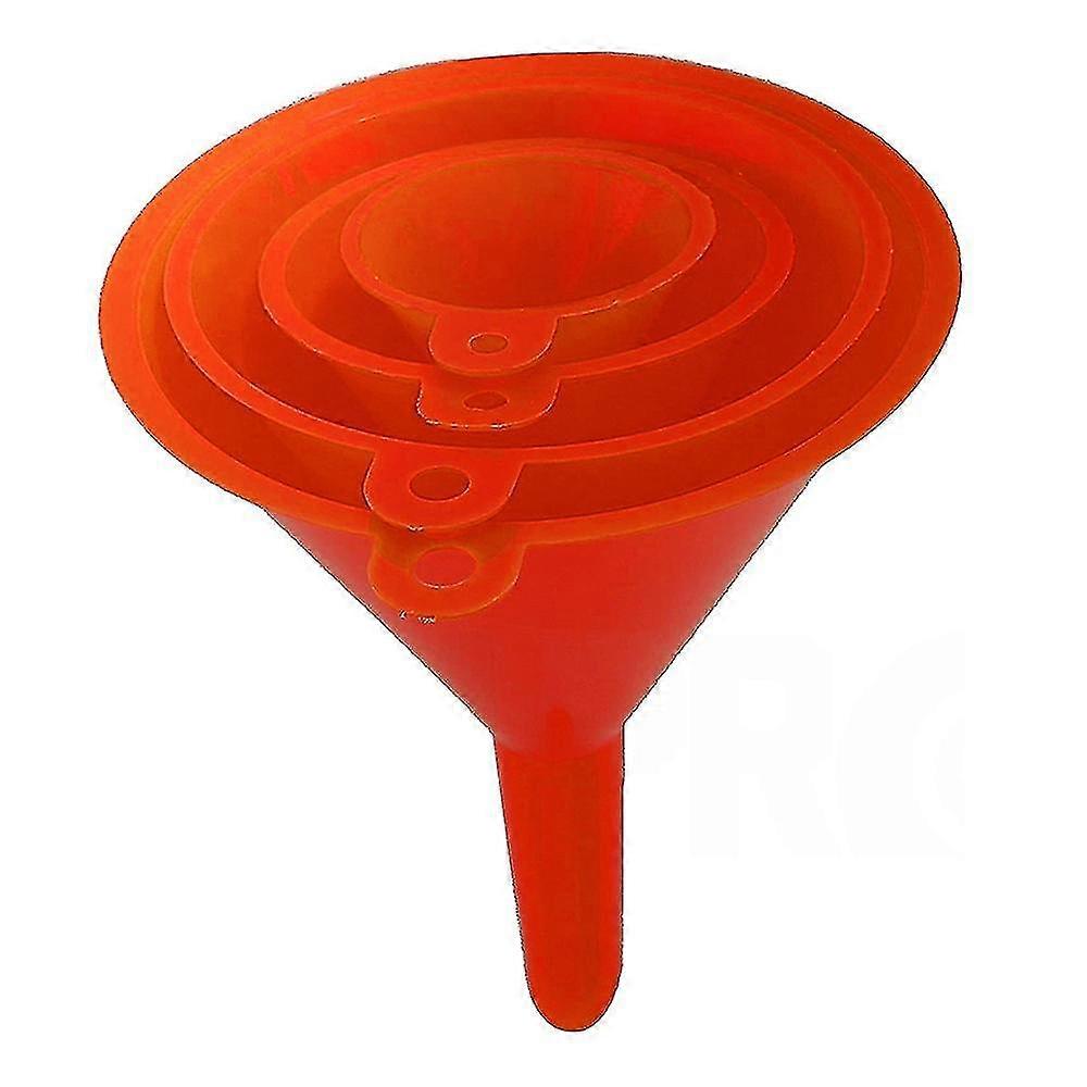 4 Piece Set Funnel Plastic Set For Auto Oil
