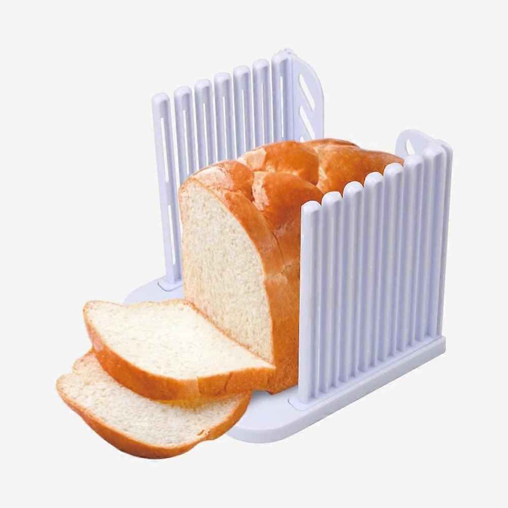 Bread slicer, foldable, quick cutting guide for the kitchen, ABS cutting tools for homemade bread