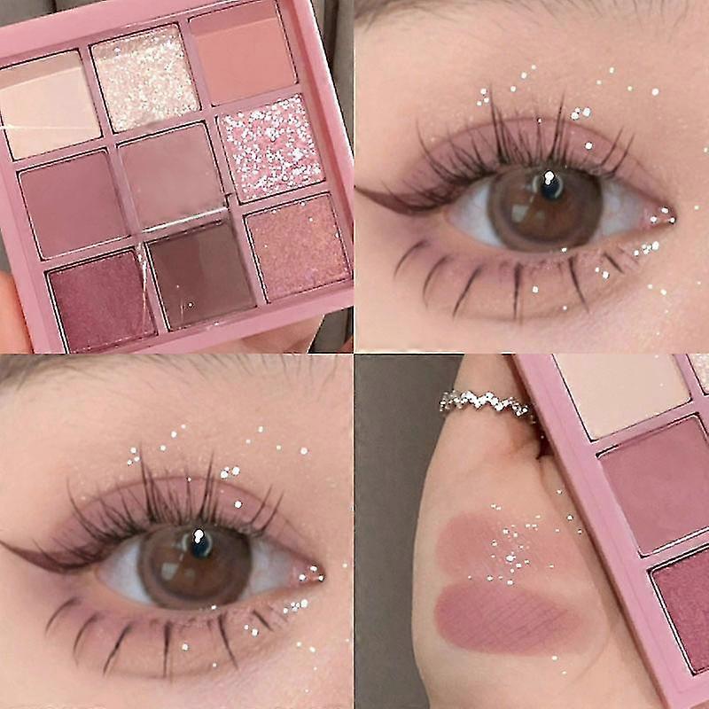 24h Shipping Palette Pearly Eyeshadow Glitter Earth Color Eyeshadows Shiny Eye Shadow Pallet Makeup Pigmentos Para Ojos Cosmetic