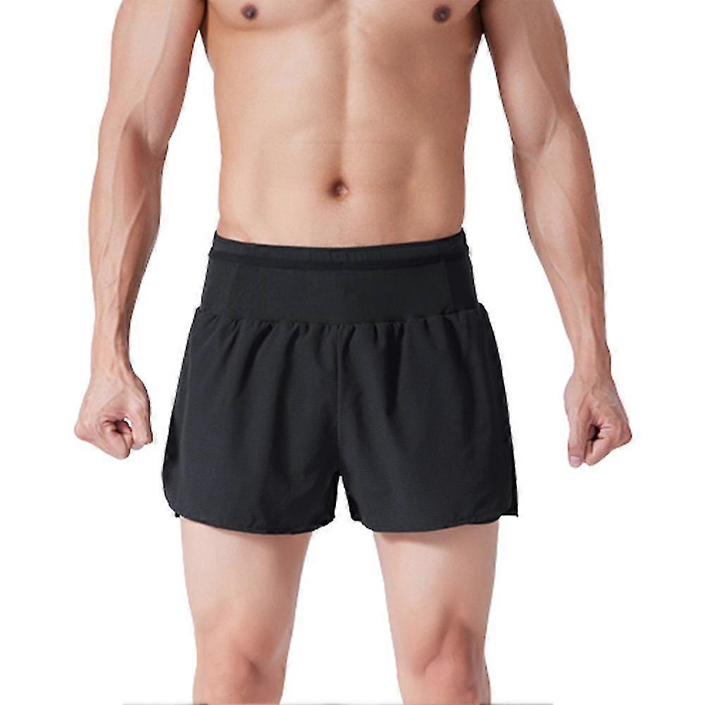 Men's Summer Shorts Quick Dry Fitness Exercise Shorts Elastic Breathable Sports Short Pants