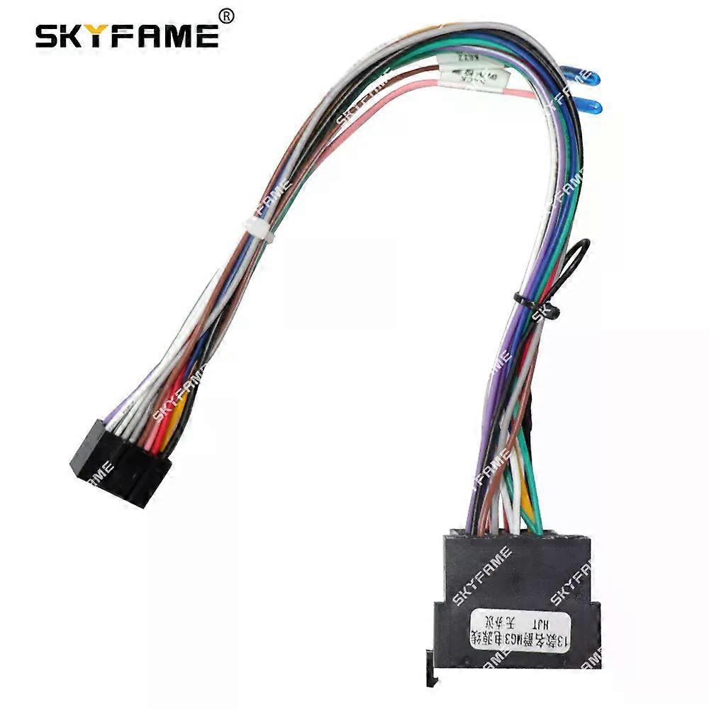 Applies to 16Pin Car Wiring Harness Adapter Canbus Box Decoder For MG 3 MG3 Android Radio Power Cable