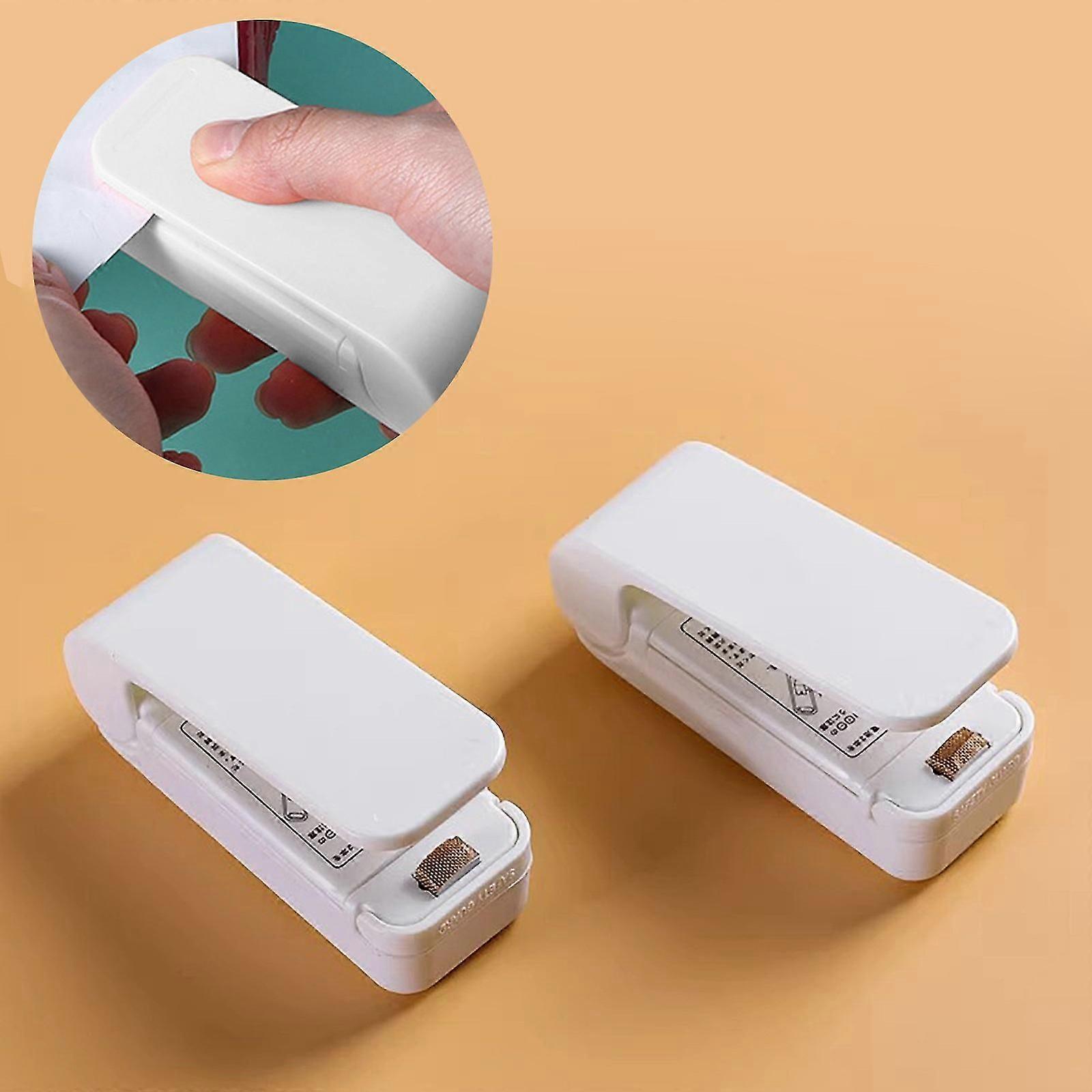 Portable Mini Heat Sealing Machine Impulse Sealer Packing Plastic Bag 2pcs