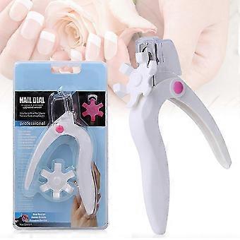 2 stuks Acryl Nagelsnijder Acryl Nagelknipper Roestvrij staal Professionele Valse Nageltrimmer Nep Nagelknipper