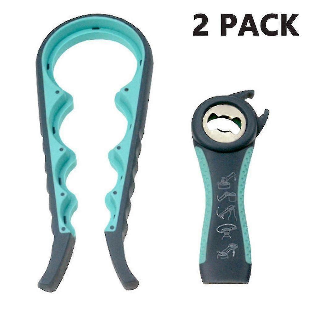 Can Opener Lid Opener With Non-slip Handle,5 In 1 And 4 In 1 Lid Opener