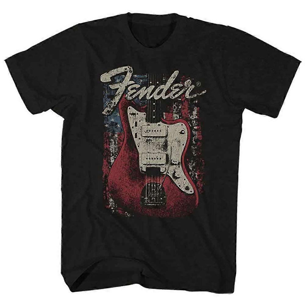 Fender Distressed Guitar T Shirt