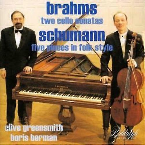 Robert Schumann Two Cello Sonatasfive Pieces in Folk Style (Greensmith) CD