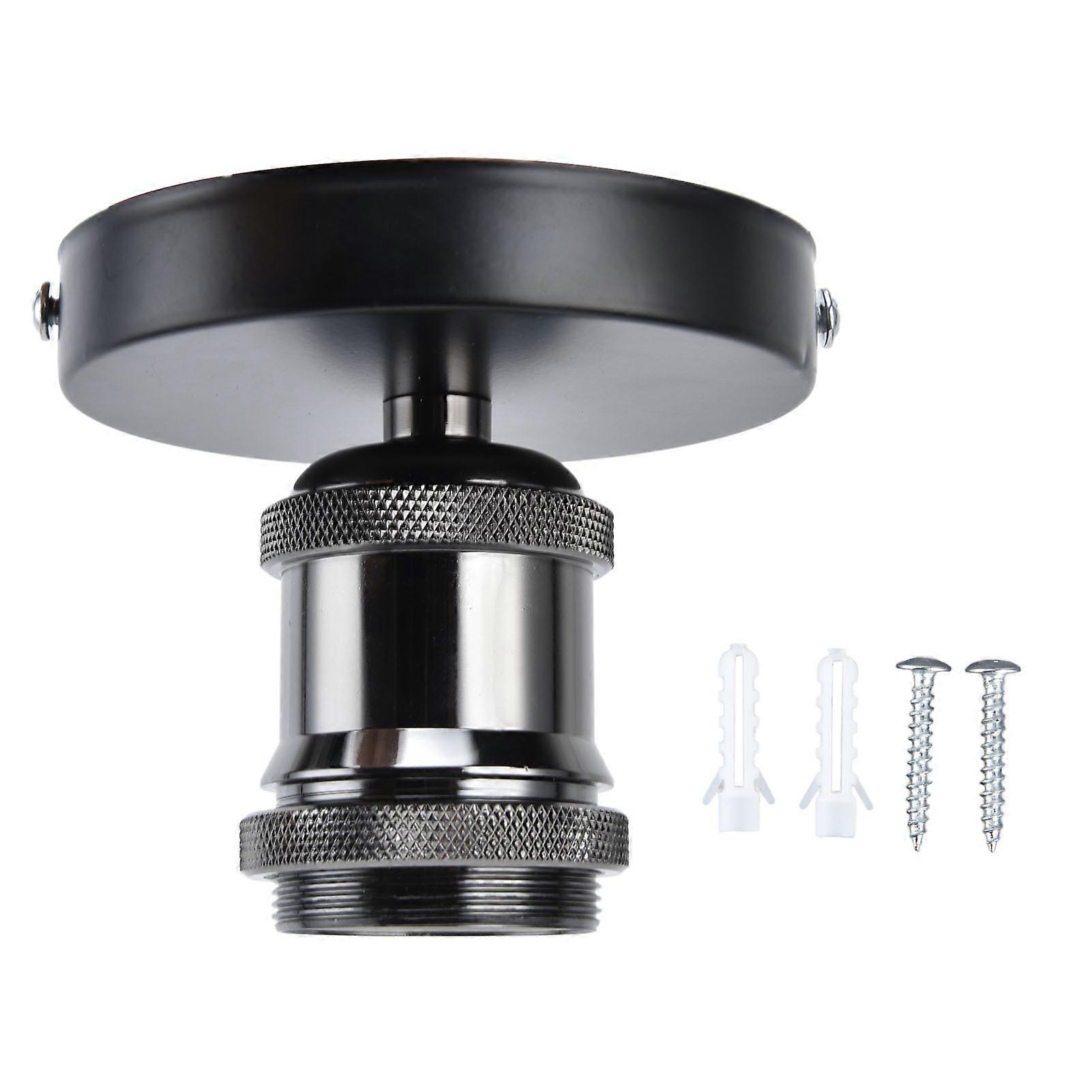 Vintage E26 E27 Lamp Socket Ceiling Holder for Home Lighting Accessories