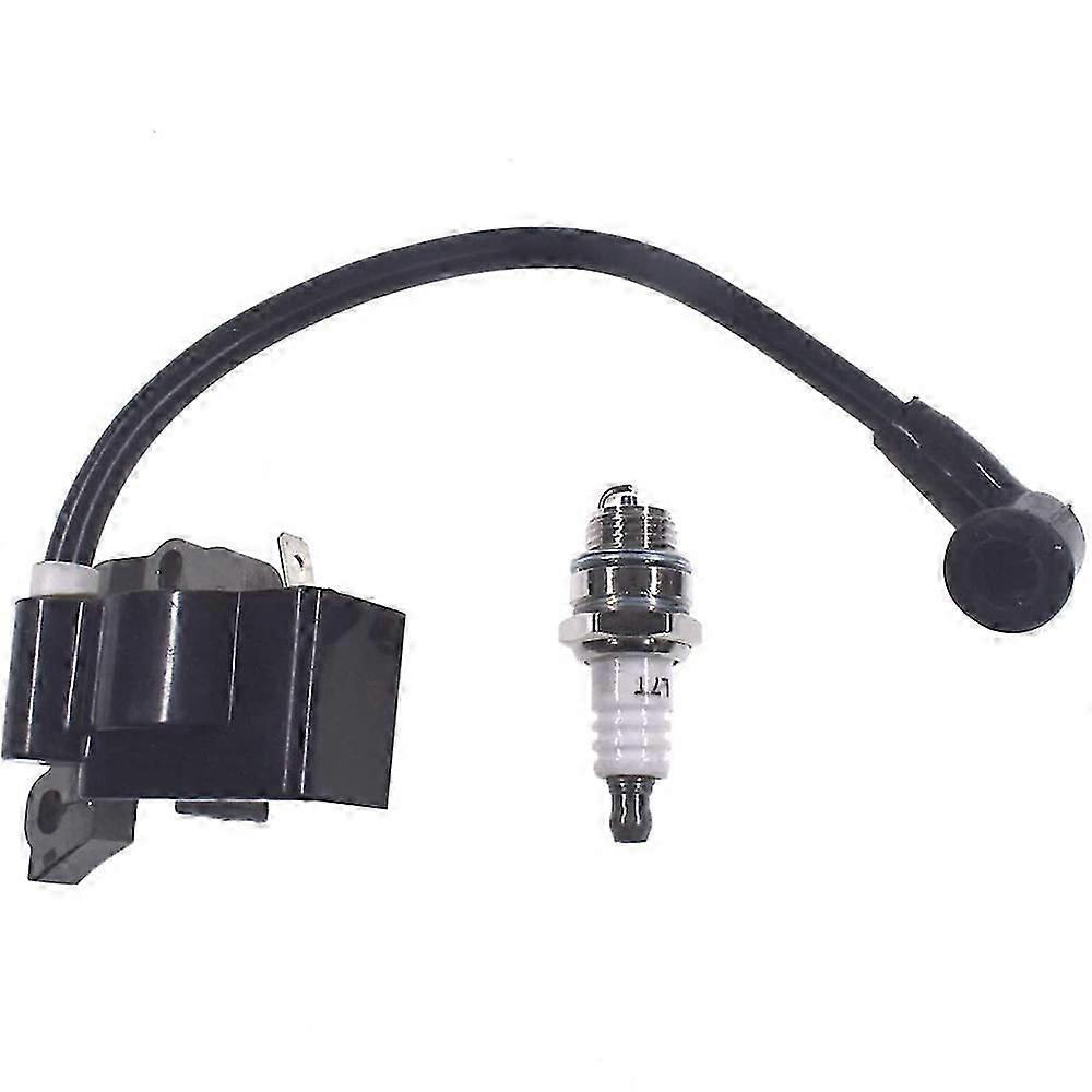 Ignition Coil Spark Plug Kit for FS55 FS55C FS46 FC55 FS38 FS45 FS55 HL45 HS45 KM55 Trimmer Brushcu