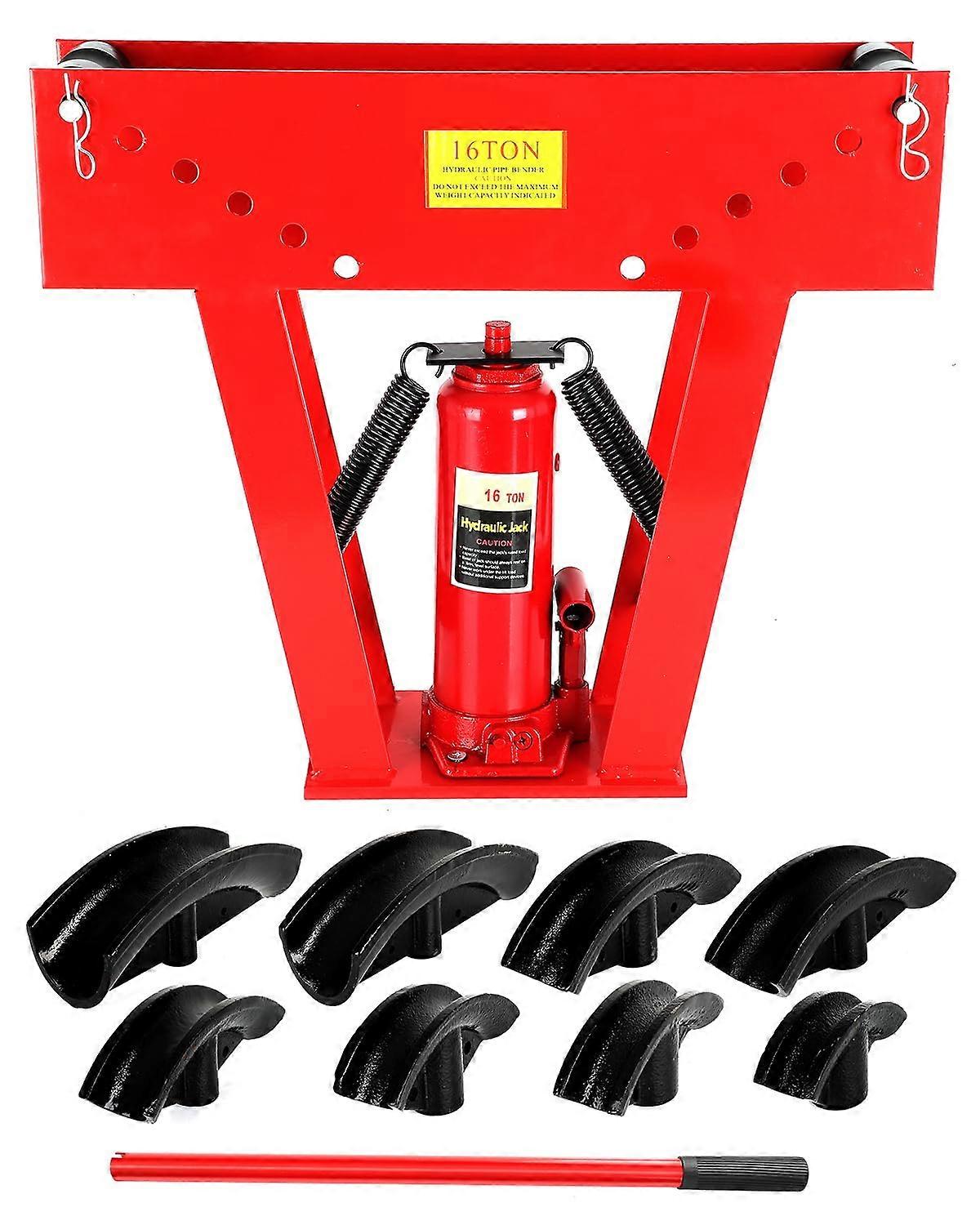 Manual Hydraulic Pipe Bender Tool for Metalworking in Industrial Settings