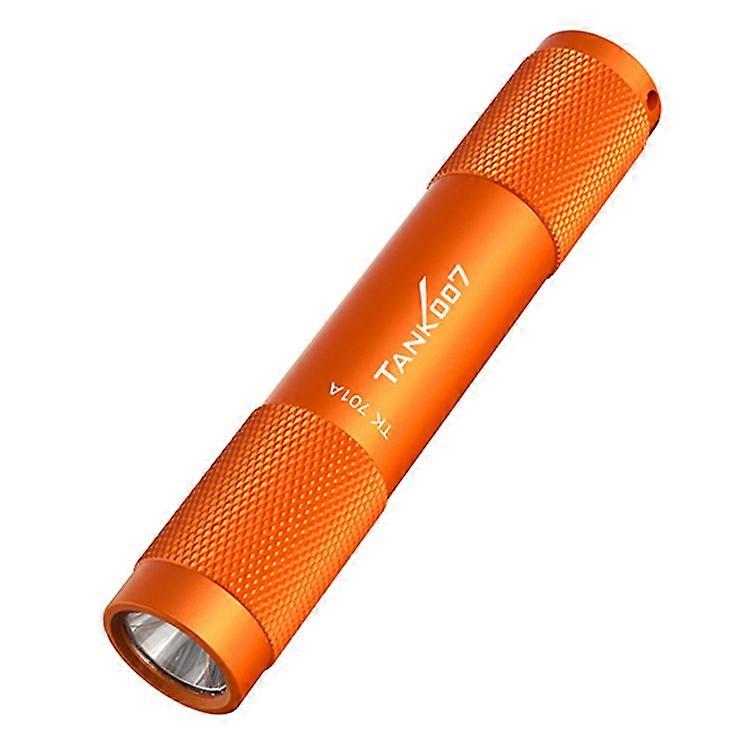 TANK007 TK701A Waterproof Mini Flashlight with Keyring 80 Lumens Portable LED Torch ( No Battery )