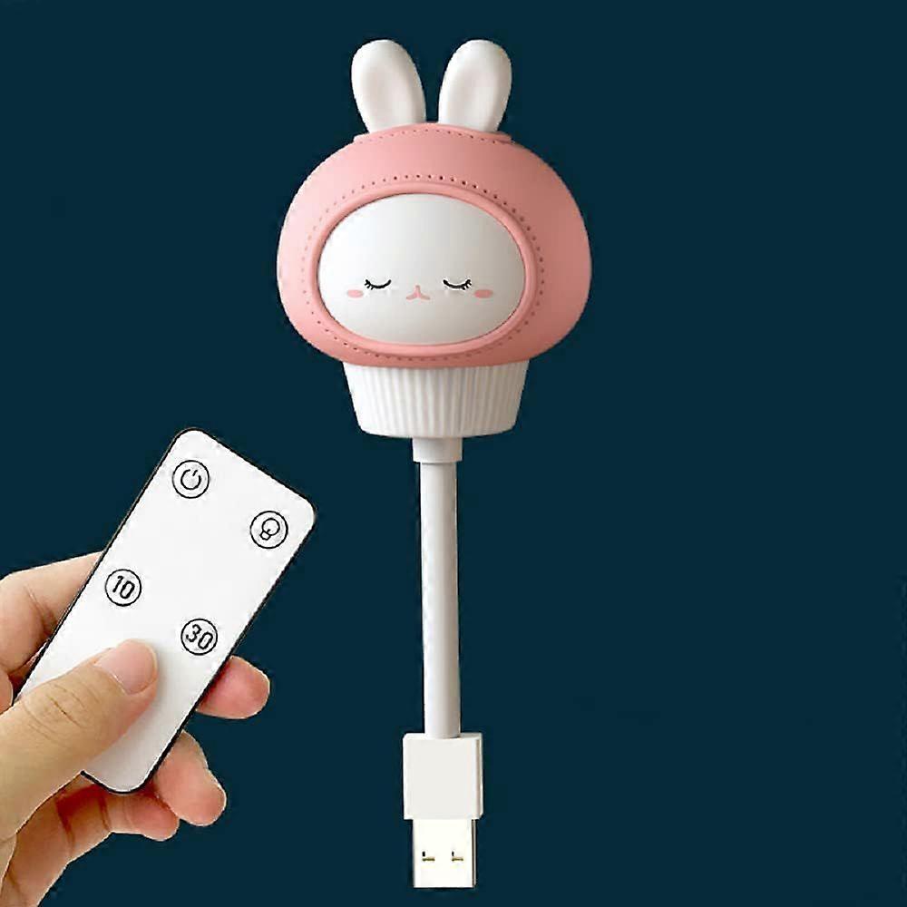 Led Night Light Παιδικό Νυχτερινό Φωτιστικό για Παιδικό Μωρό Διακόσμηση Δωματίου USB Λάμπα Χαριτωμένο (Κουνέλι)