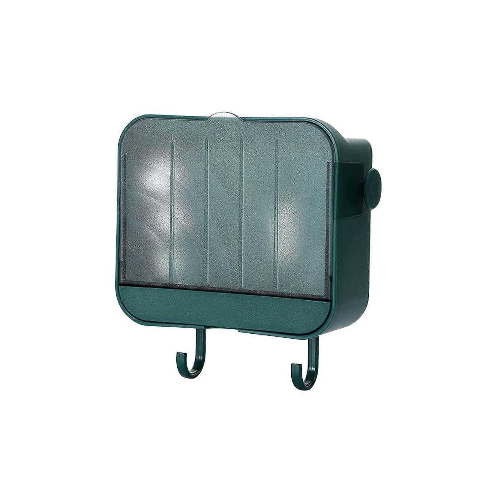 2 for Hookdo Shower Wall, Soap Holder, Waterproof Soap Container Mounted on Wall