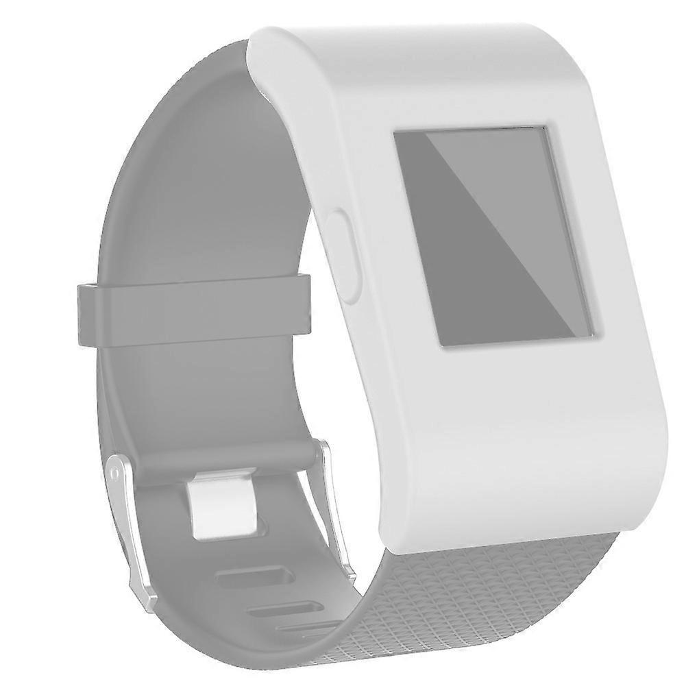 For Fitbit Surge Full Coverage Silicone Watch Case(Black)