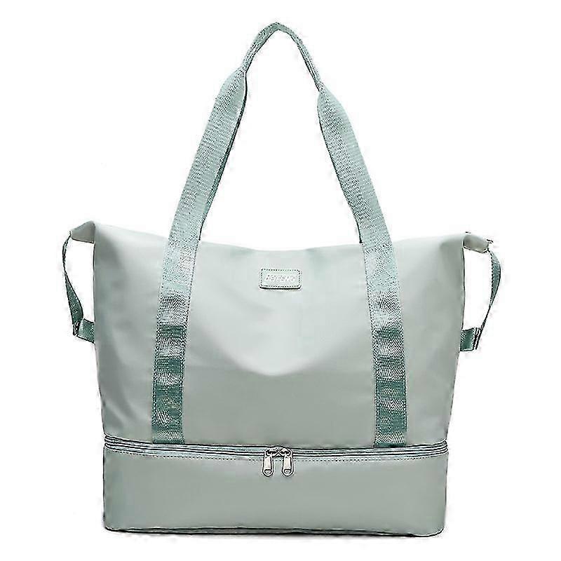 Waterproof Lightweight Travel Weekender with Foldable Duffle Design Shoe Compartment and Large Cabin Suitcase Capacity