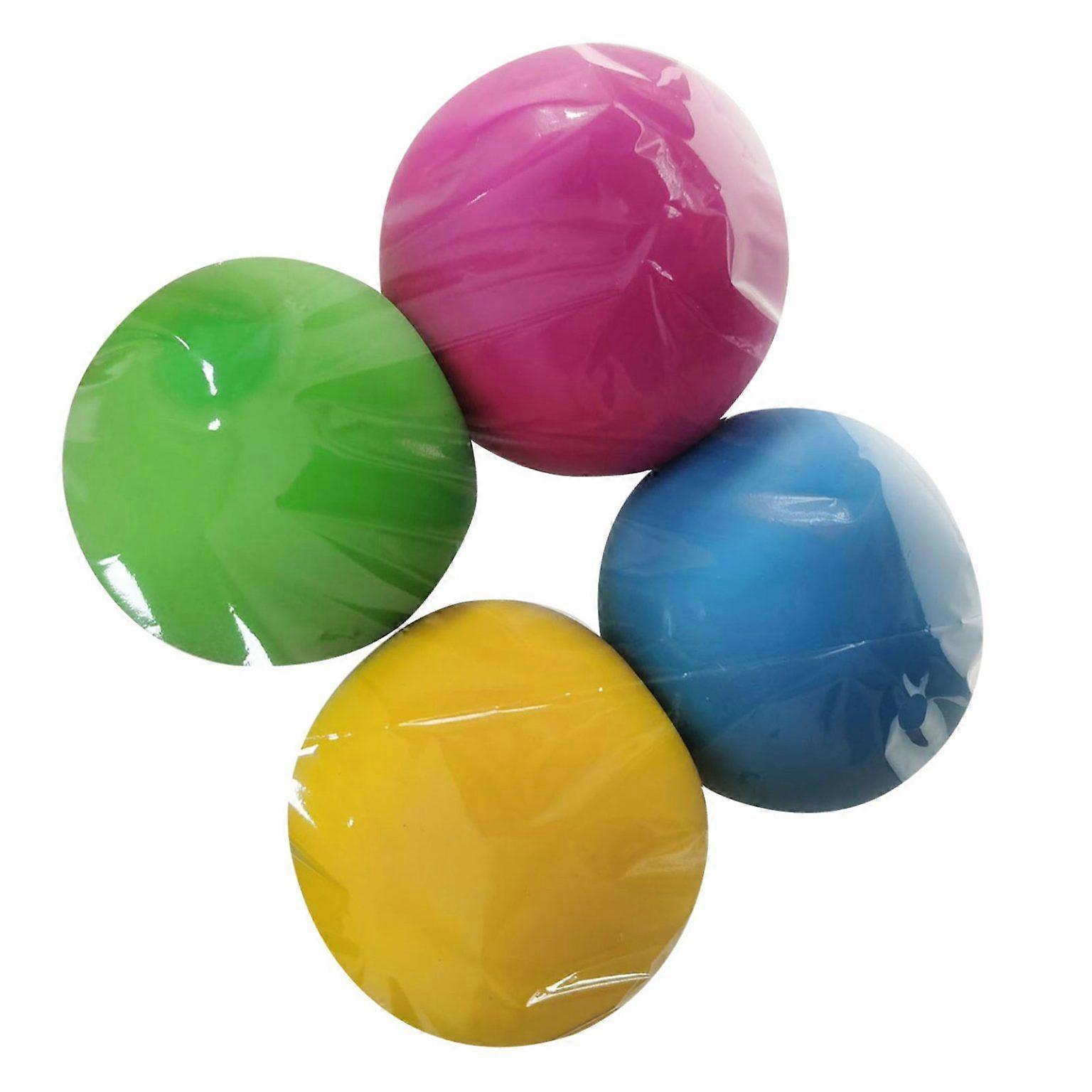 4PCS Color Changing Squishy & Stretchy Stress Balls