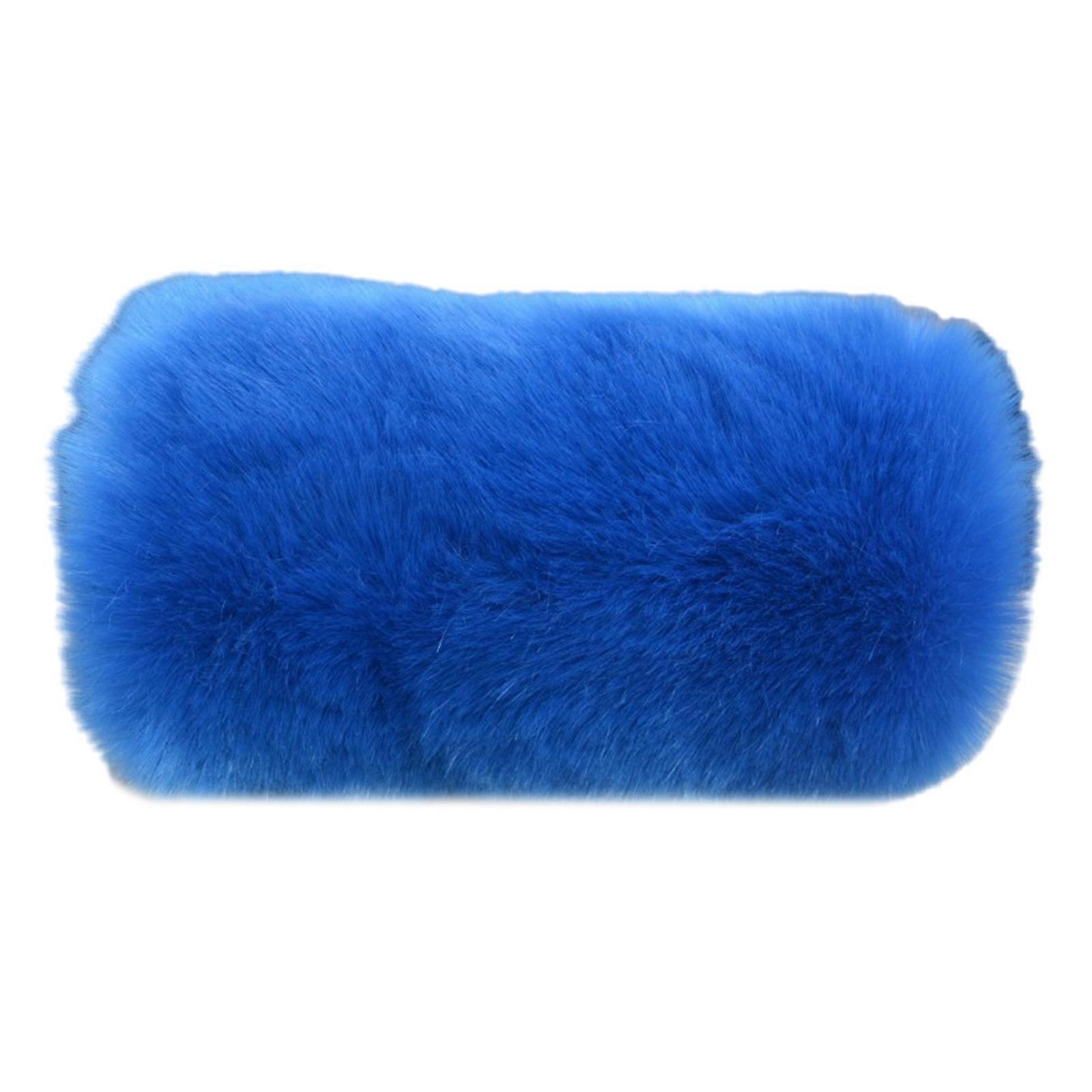 Thicken Hand Muff Light Weight Hand Warmer Women Winter Hairy Hand Warmer for Winter Comfortable  Blue