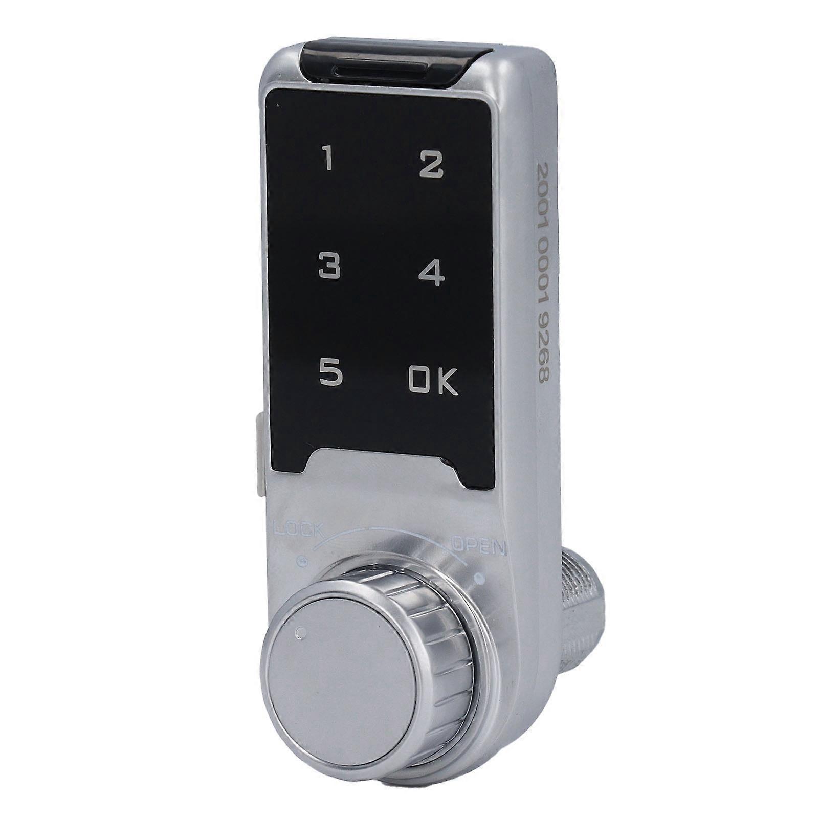 Electronic Cabinet Lock Digital Touch Keypad Keyless Password Security Lock for File Drawer Locker Gym Sauna Room L30 