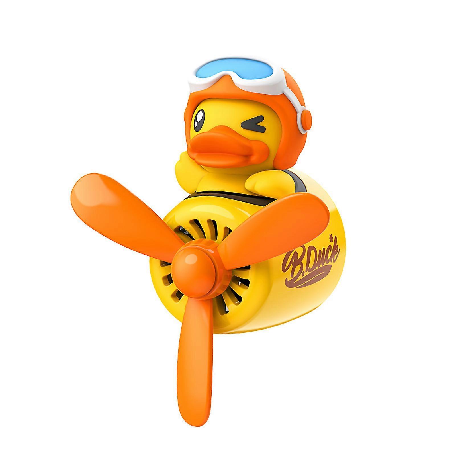 Car Air Vent Freshener Cartoon Animal Pilot Cute Rotating Propeller Aromatherapy Ornament for Automobiles Type 3