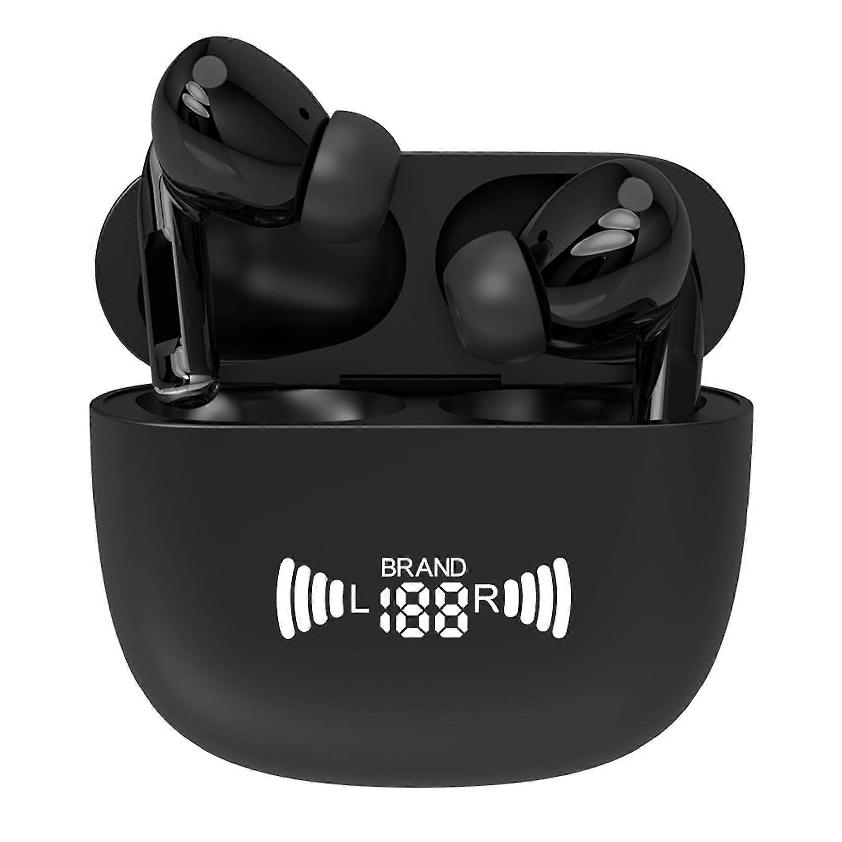 Translation Earbuds Two-Way Language Translator, 137 Languages, 3-in-1 Bluetooth With App, iOS and Android, Dark Black