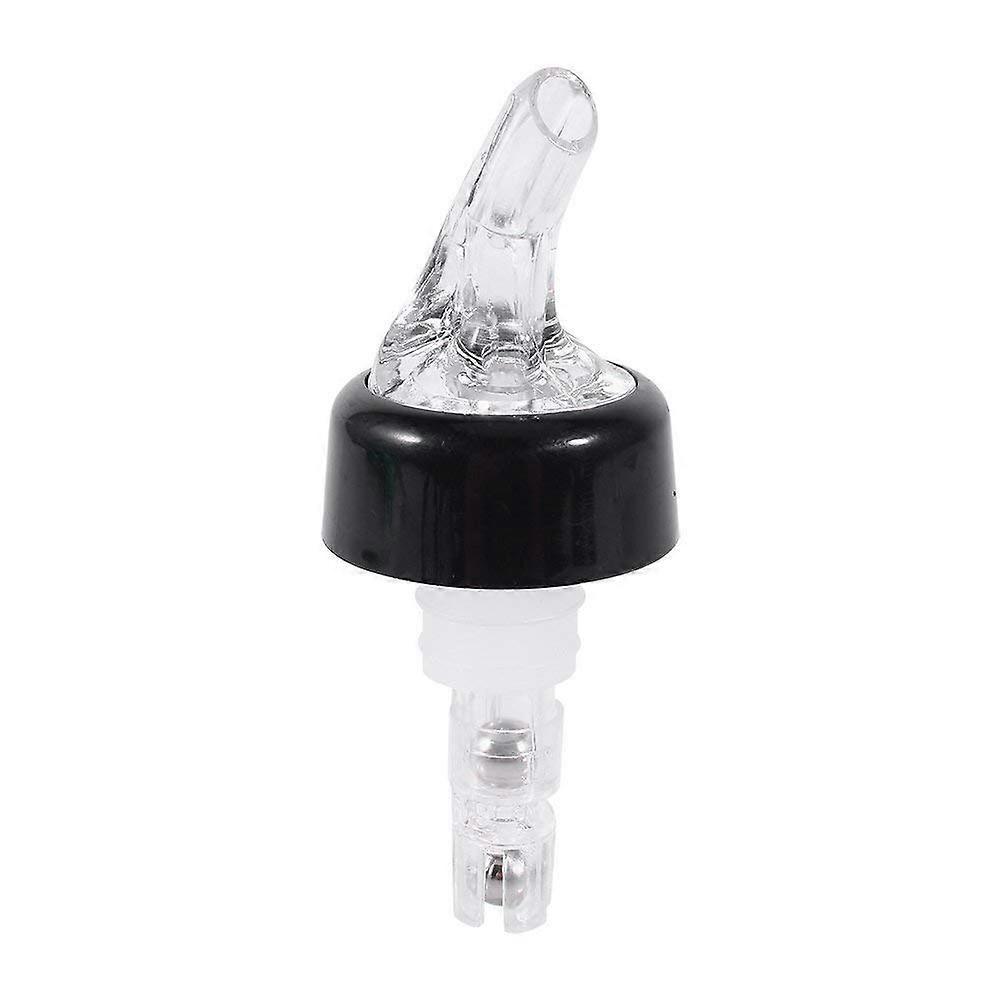 Automatic Measured Liquor Bottle Pourer Pack Of 3 Plastic Transparent 1.2 Oz 35 mL Home Bar Tool Pourers For Spirits