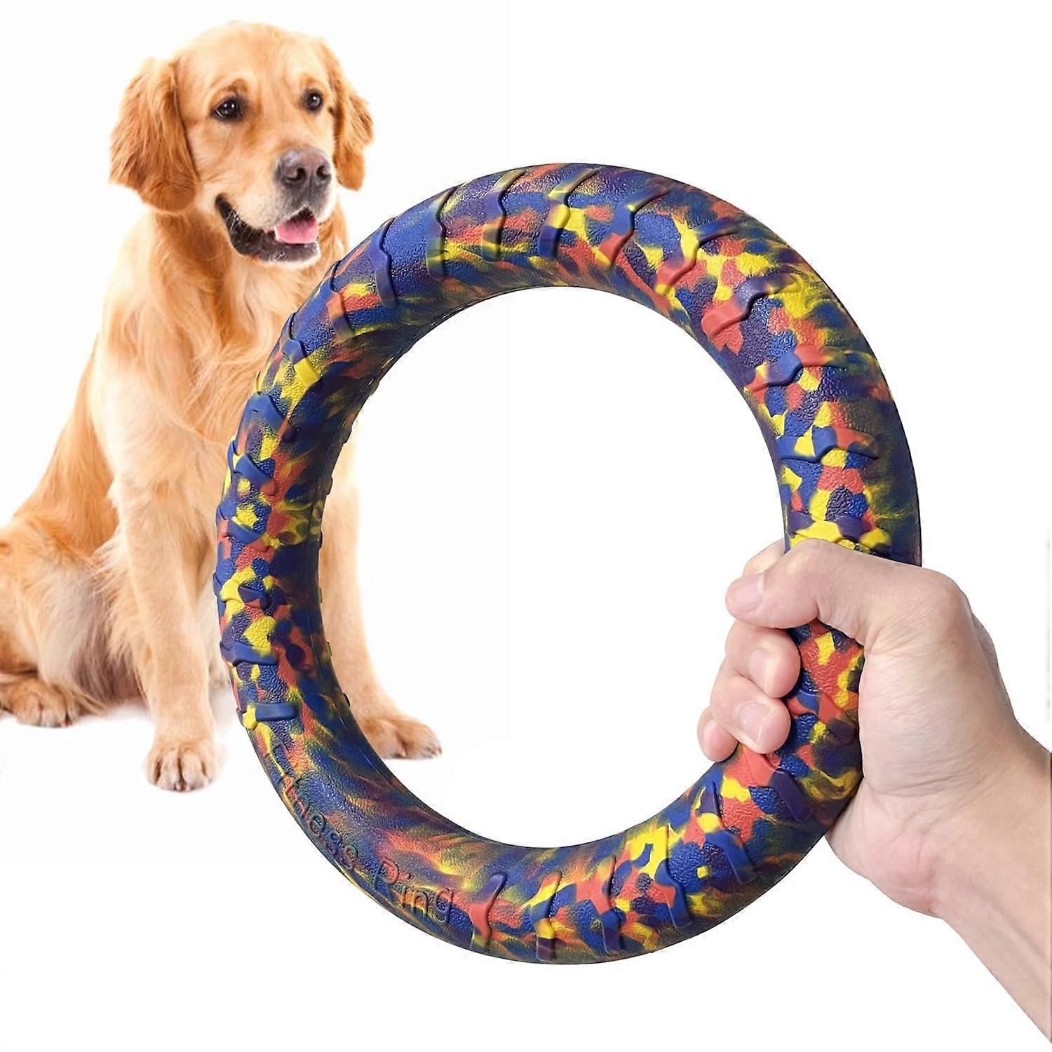 Destruction Dog Toys For Medium And Large Breeds Aggressive Chews Flying Discs Training Ring