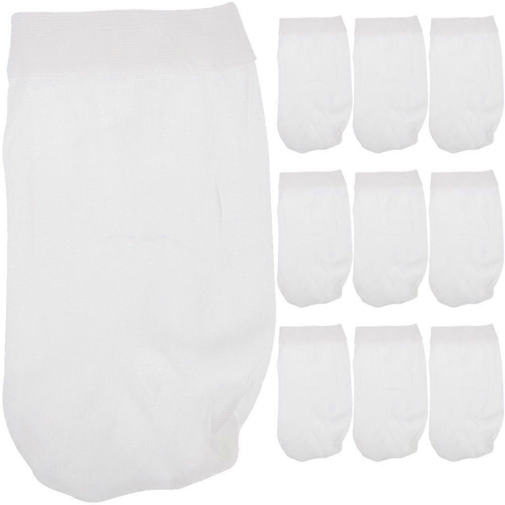 10Pcs Pool Skimmer Socks Elastic Filters Swimming Pool Garbage Filter Bags