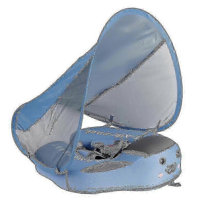 Solid Non Inflatable Baby And Toddler Swimming Ring Waterproof Airtight With Sunshade Use For
