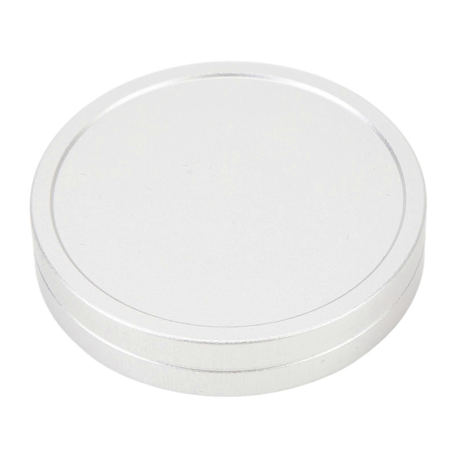 Camera Lens Cap Silver Aluminum Alloy Dust Proof Anti Fingerprint Camera Lens Cover for EVO