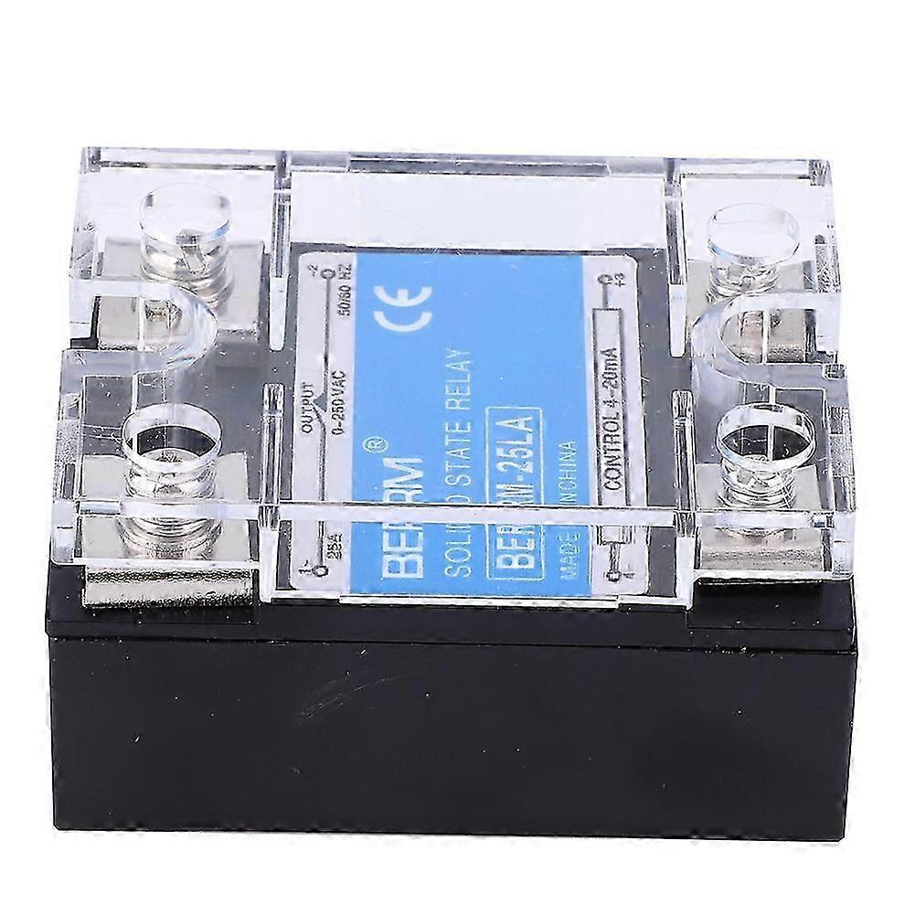 Aodai Régulateur de tension de type courant monophasé de relais statique BERM 4 ~ 20mA 0 ~ 250VACBER