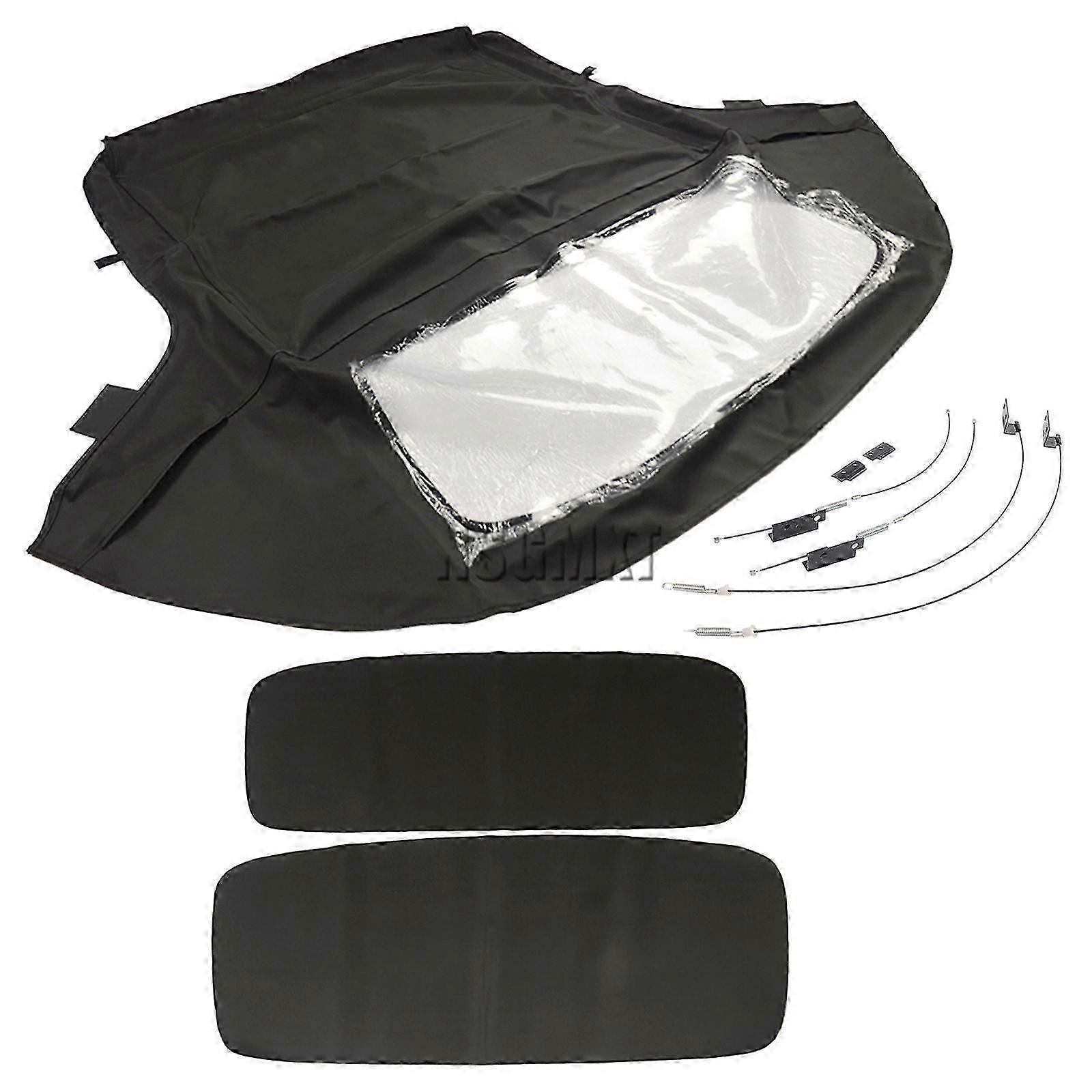 Ap03 Para Bmw Z3 1996-2002 Lloguer De Suave Recambio Fantstico Y De Ventana De Plstico Negro De Sarga