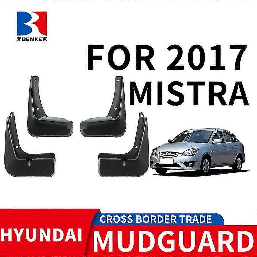 Applicable To 2017 Hyundai Mistra Car Tire Fender Pp Material Front And Rear Soft Rubber Material Splasher